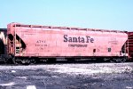 Santa Fe 4600 cf refigerated covered hopper ATSF #101466
